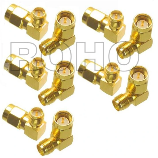 Long PTFE Flange 4 Hole RF Coaxial SMA Connector