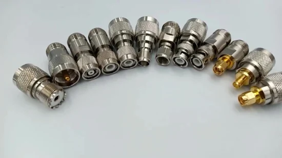 RF 同軸ジャック N タイプ/メス角フランジ オス 25.4mm - SMA メス/メス アダプタ コネクタ